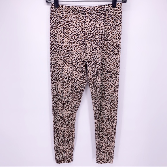 SHEIN Pants - SHEIN Cheetah Print Leggings Size Medium